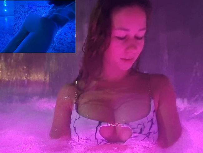 Lia Fox Porno Video: Nervenkitzel! s*x in der Therme!